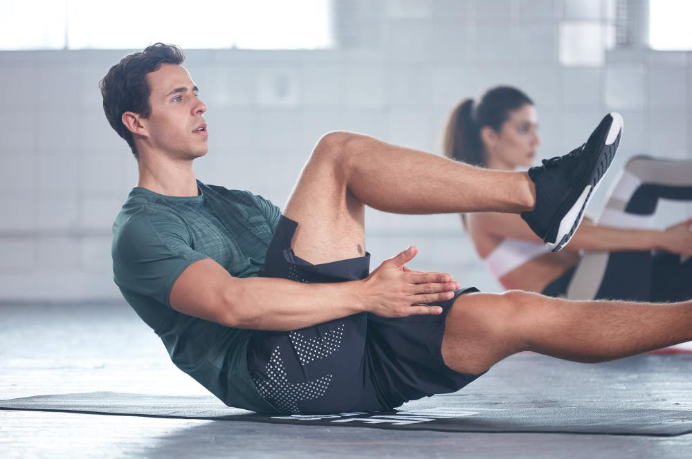 Мат для фитнеса Reebok Love Fitness RAMT-11024BKL